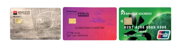 Cartes locales Polynésie